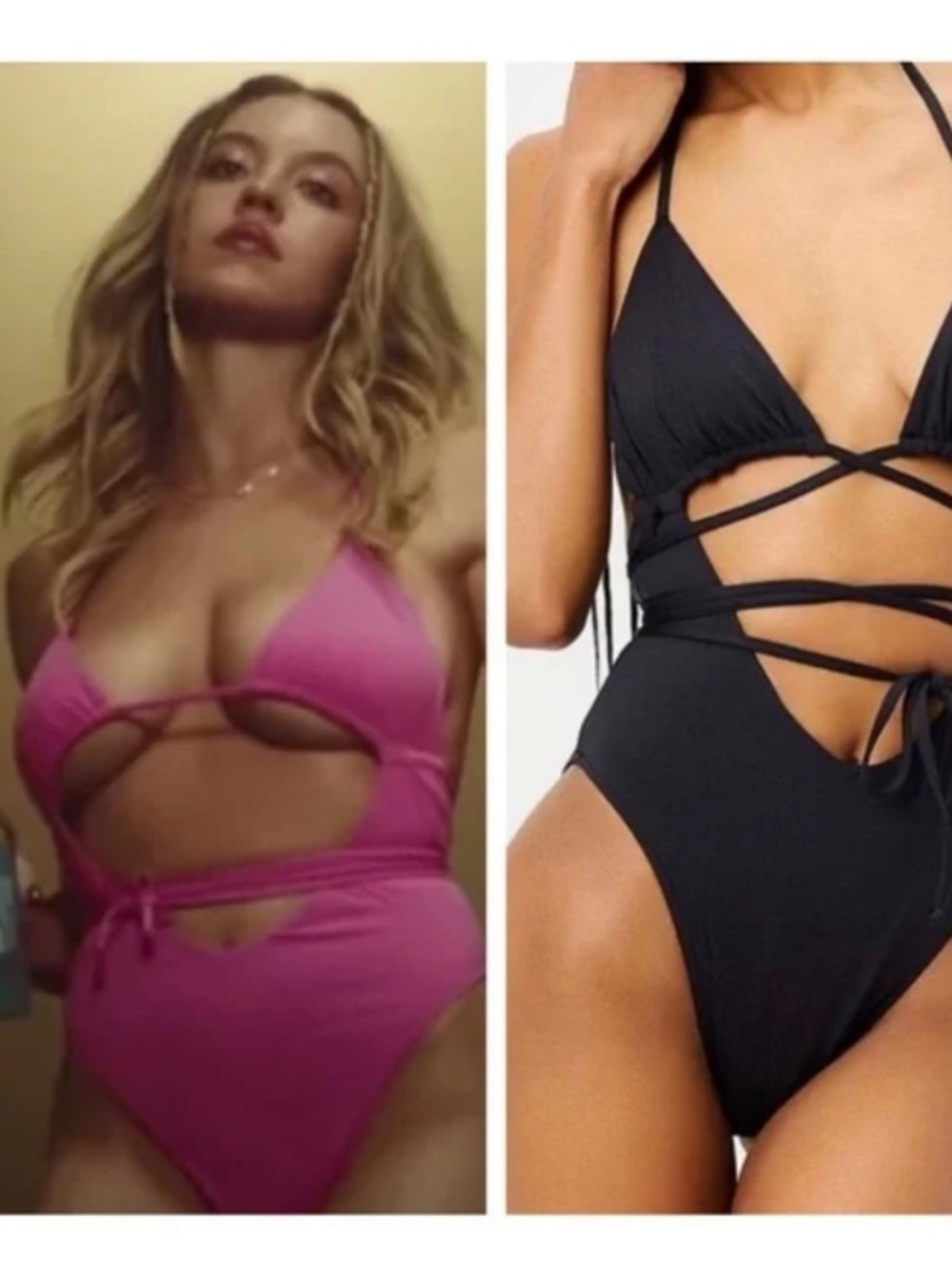 New! EUPHORIA Gemma Frankies Bikinis  One Piece Swimsuit Medium 34028